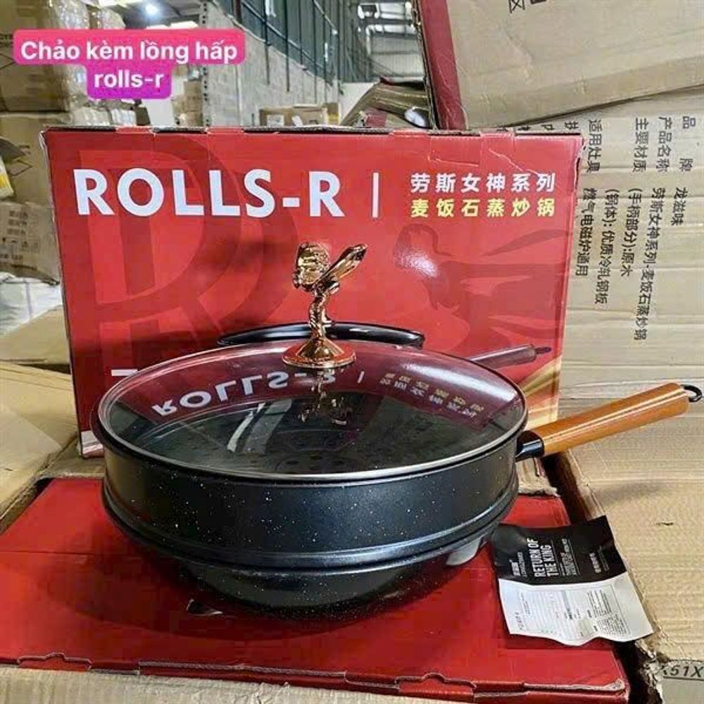 Chảo kèm lồng hấp ROLLS - R