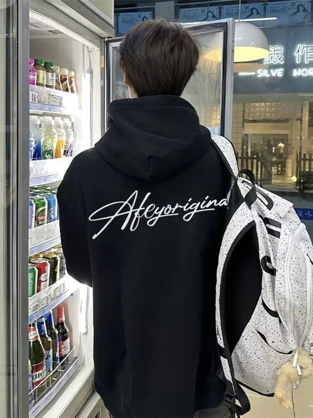￼Áo Hoodie nỉ có mũ, áo Hoodie Nam Nữ Unisex form rộng ấm áp Phong cách Phong cách Hàn Quốc