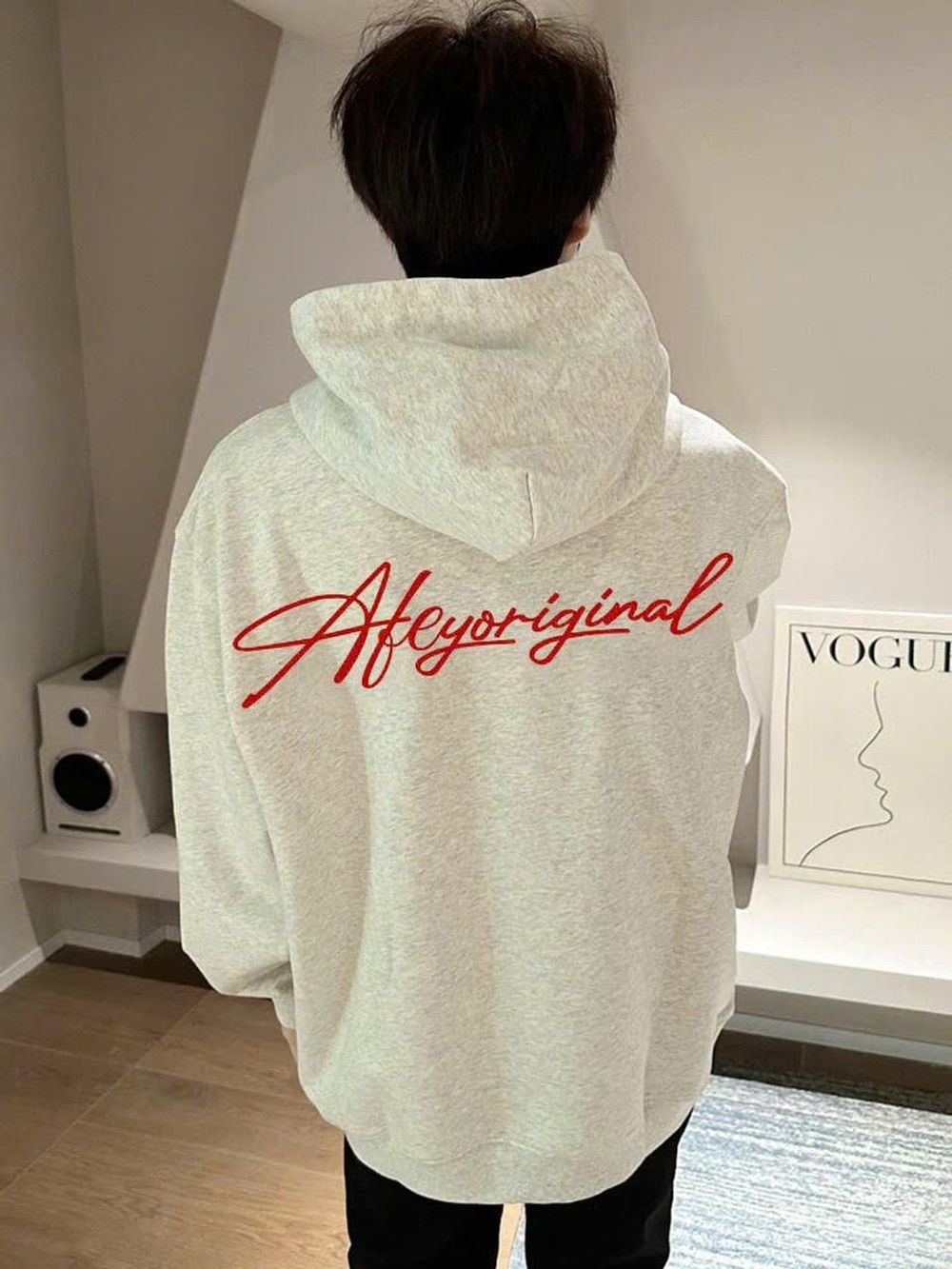 ￼Áo Hoodie nỉ có mũ, áo Hoodie Nam Nữ Unisex form rộng ấm áp Phong cách Phong cách Hàn Quốc