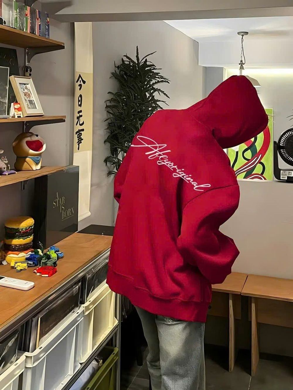 ￼Áo Hoodie nỉ có mũ, áo Hoodie Nam Nữ Unisex form rộng ấm áp Phong cách Phong cách Hàn Quốc