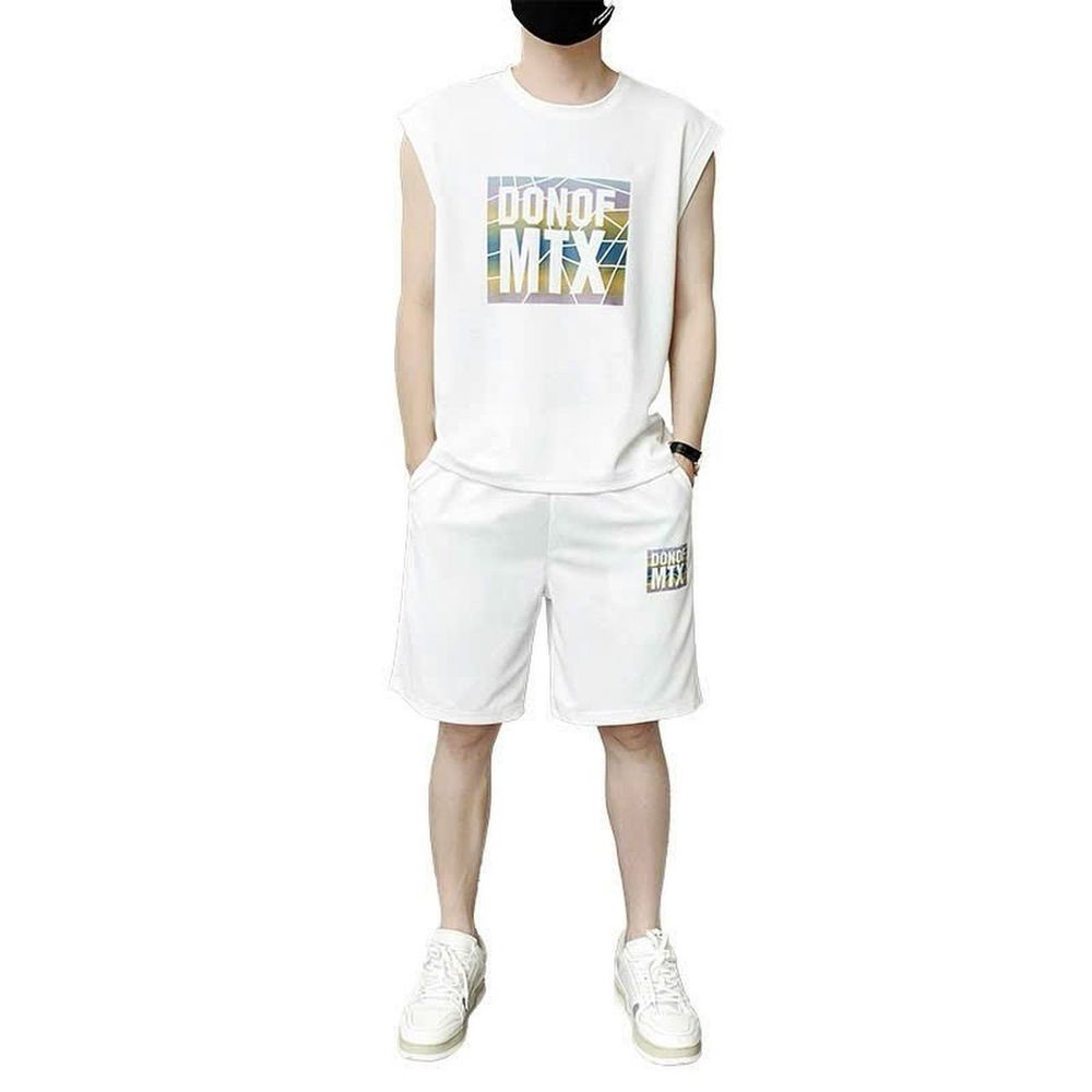 Bộ đồ thể thao nam ba lỗ form rộng chất thun lạnh co giãn mịn mát