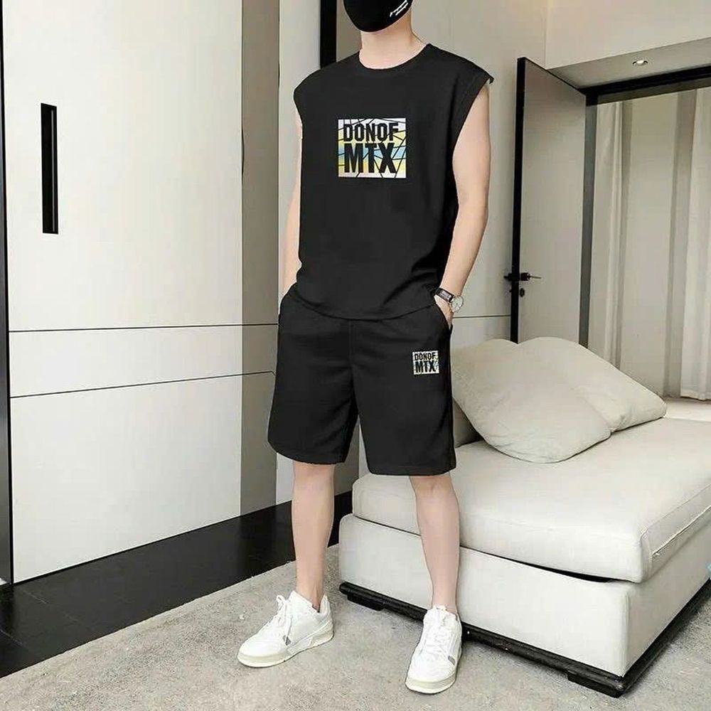 Bộ đồ thể thao nam ba lỗ form rộng chất thun lạnh co giãn mịn mát