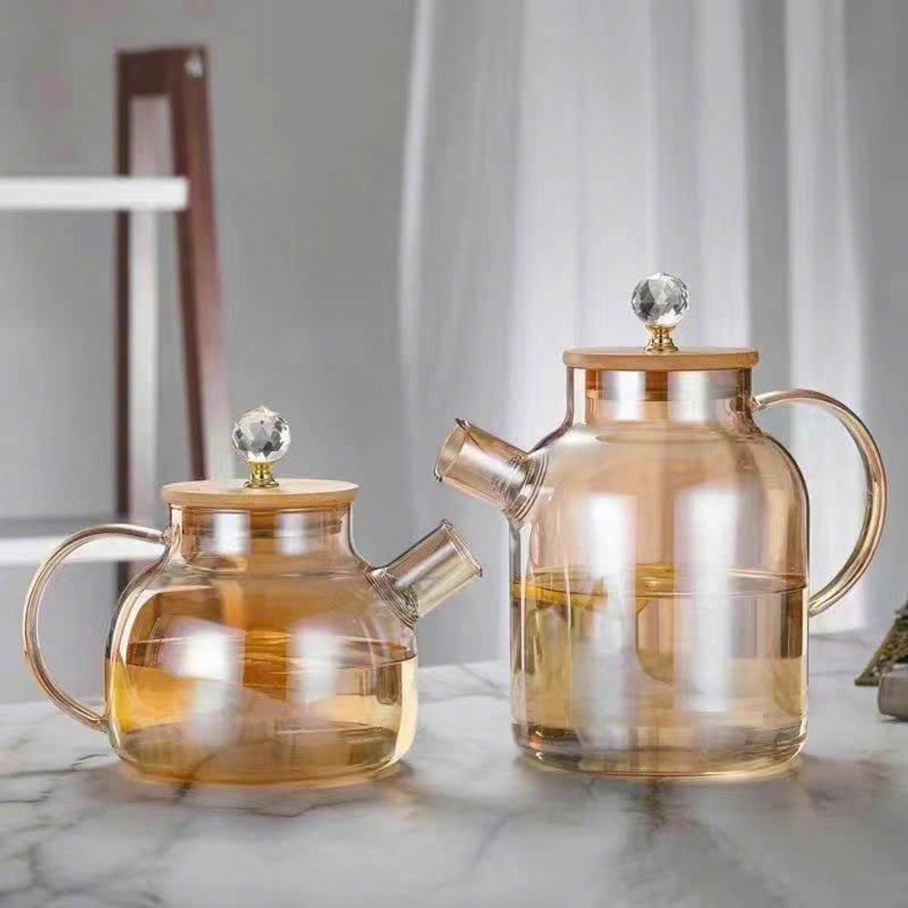 Ấm pha trà chịụ nhiệt từ âm 20 độ C đến 400 độ C dáng thấp ( THÙNG 24C )