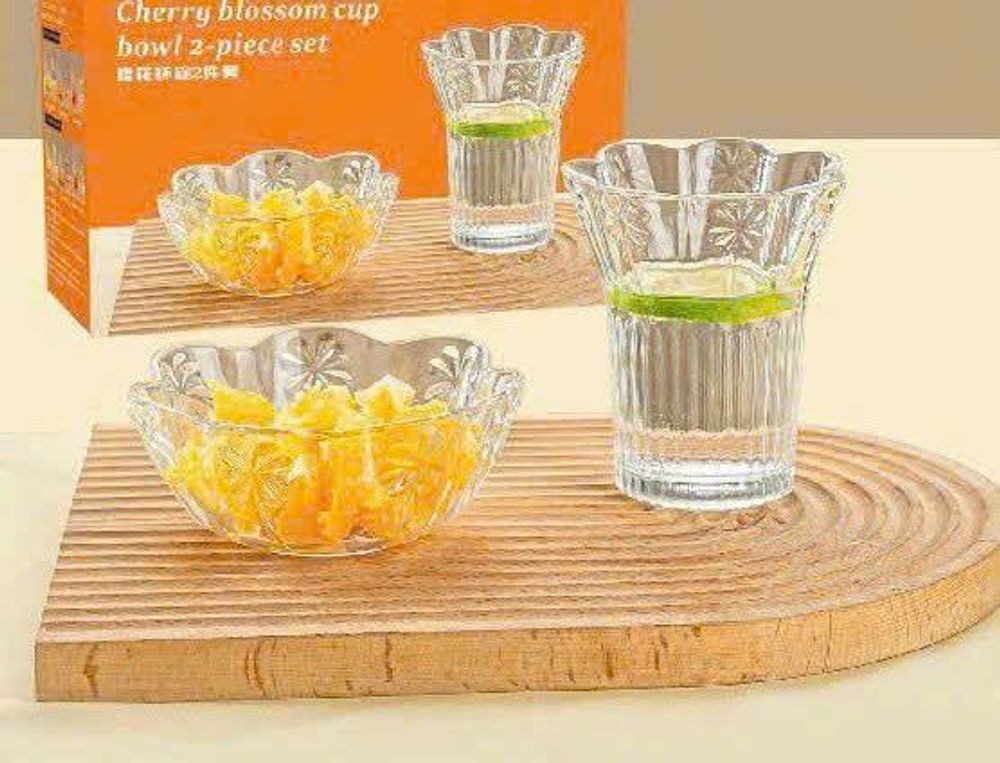 sét bát cốc thủy tinh 300ml, 260ml ( THÙNG 48B )