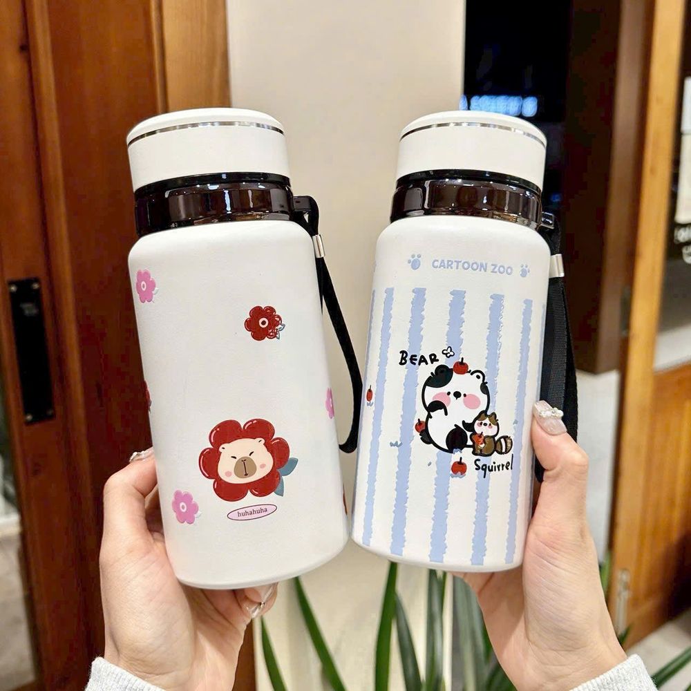 Bình giữ nhiệt hoạt hình 1000ml ( THÙNG 50C )