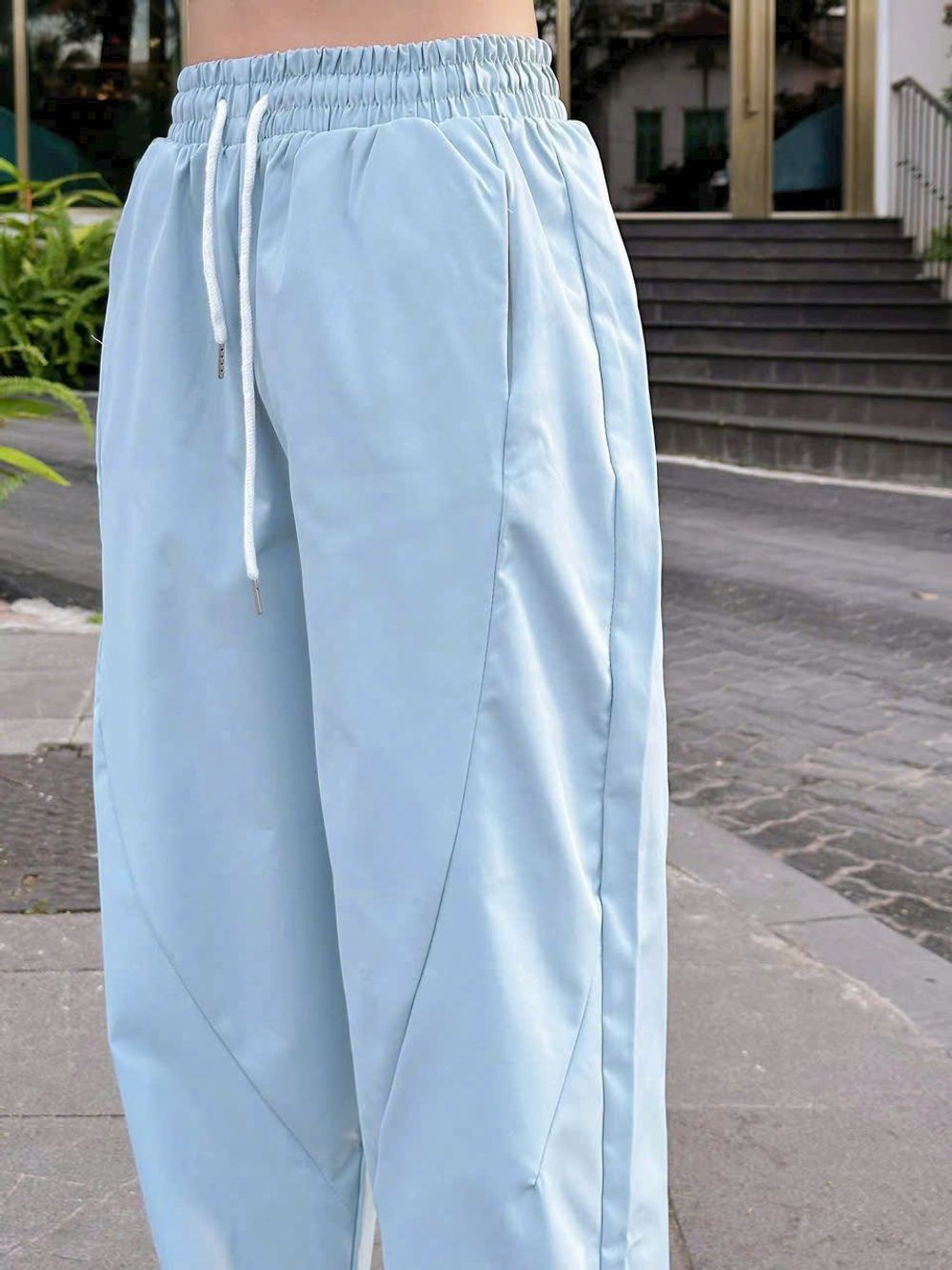 Quần Baggy Form Rộng Chất Mango Mềm Nhẹ Dành Cho Nữ - Size M, L