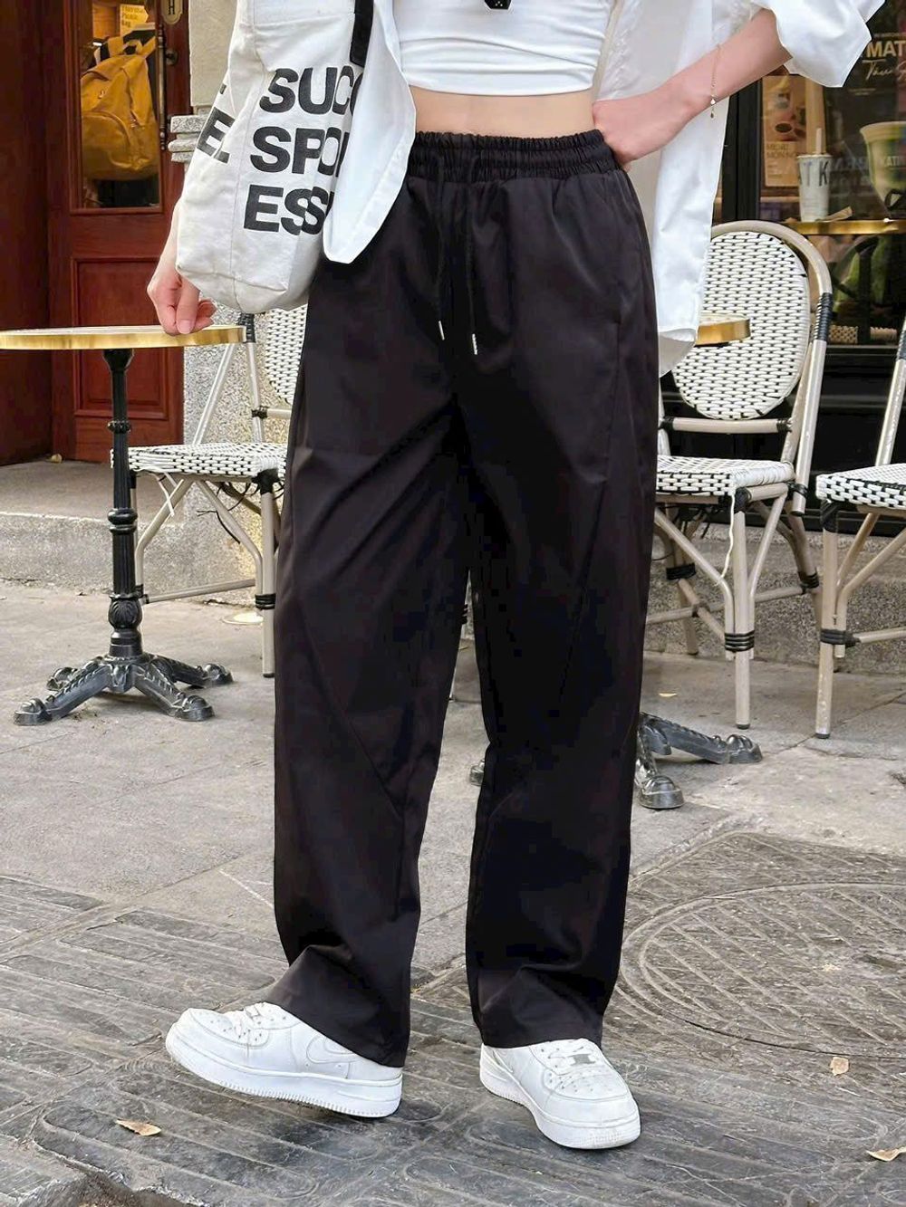 Quần Baggy Form Rộng Chất Mango Mềm Nhẹ Dành Cho Nữ - Size M, L