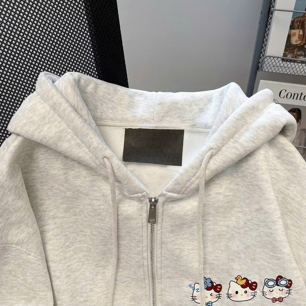 Áo khoác nữ vải nỉ 3 con mèo Cute Cat