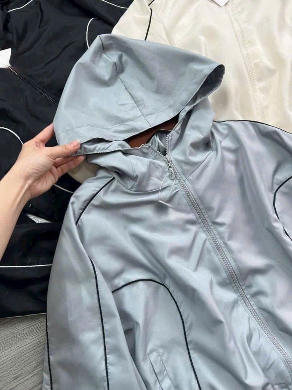 Áo khoác dù cánh dơi 2 lớp lót dù dành cho nam nữ