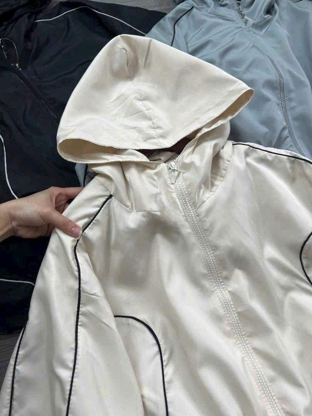 Áo khoác dù cánh dơi 2 lớp lót dù dành cho nam nữ