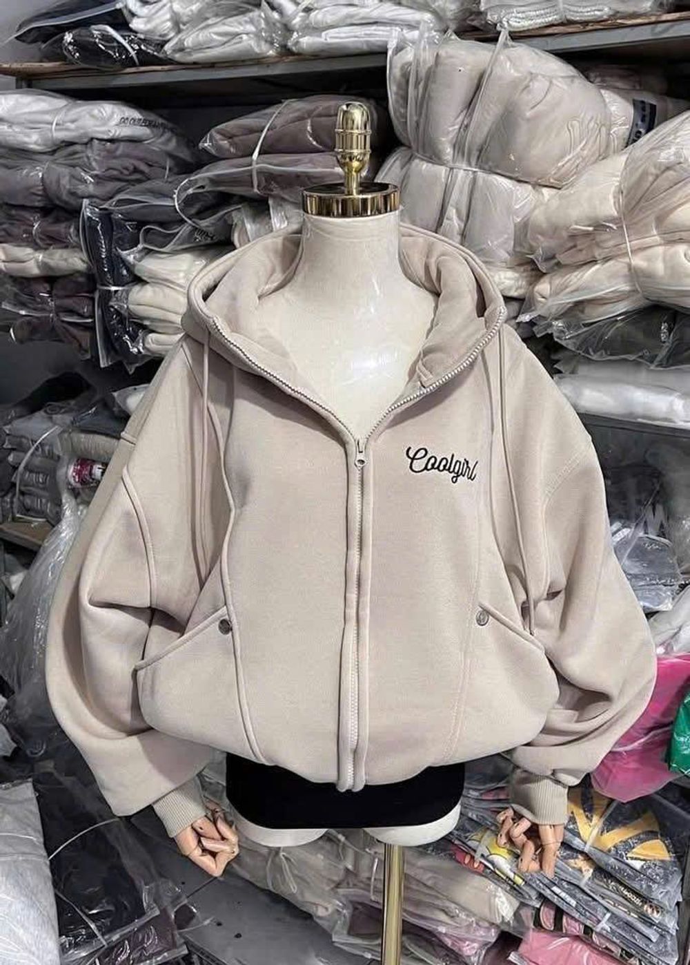 Áo khoác nữ COOLGIRL chất nỉ