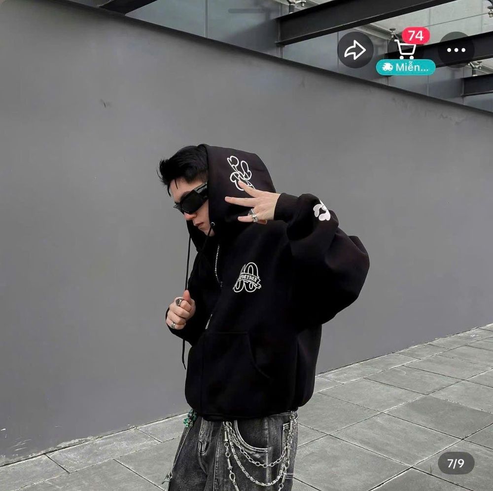 Áo khoác nỉ nam nữ 69 STYLE SPEAKS