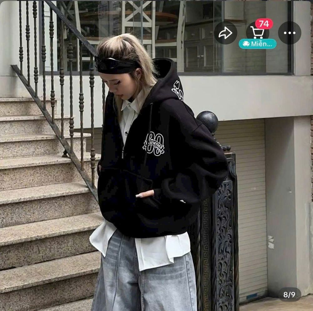 Áo khoác nỉ nam nữ 69 STYLE SPEAKS