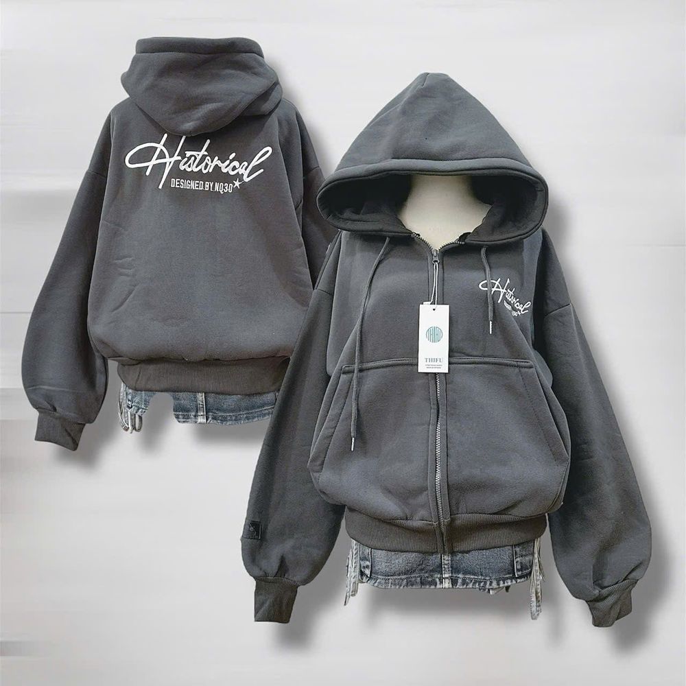 Áo khoác nữ vải nỉ HISTORICAL