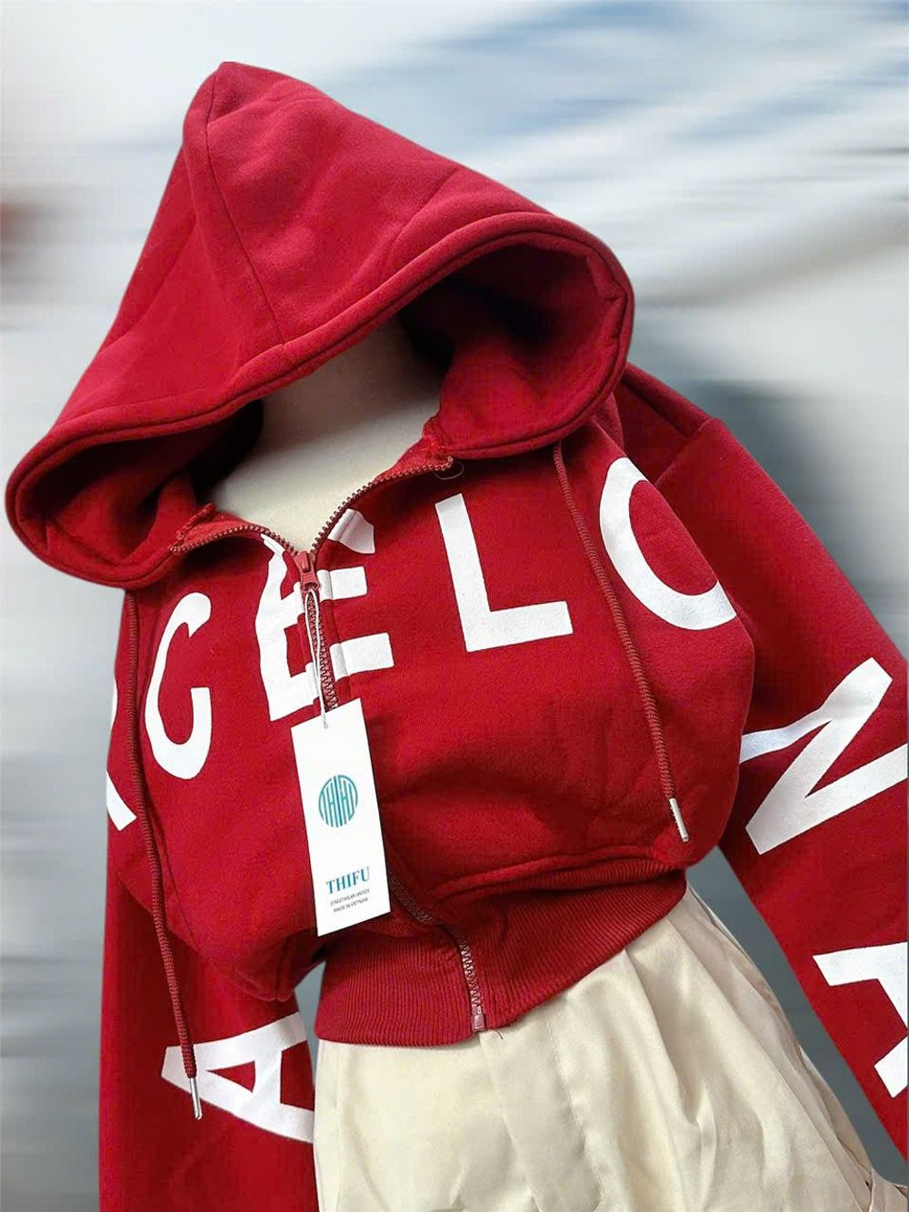 Áo khoác nỉ dành cho nữ BARCE.LONA