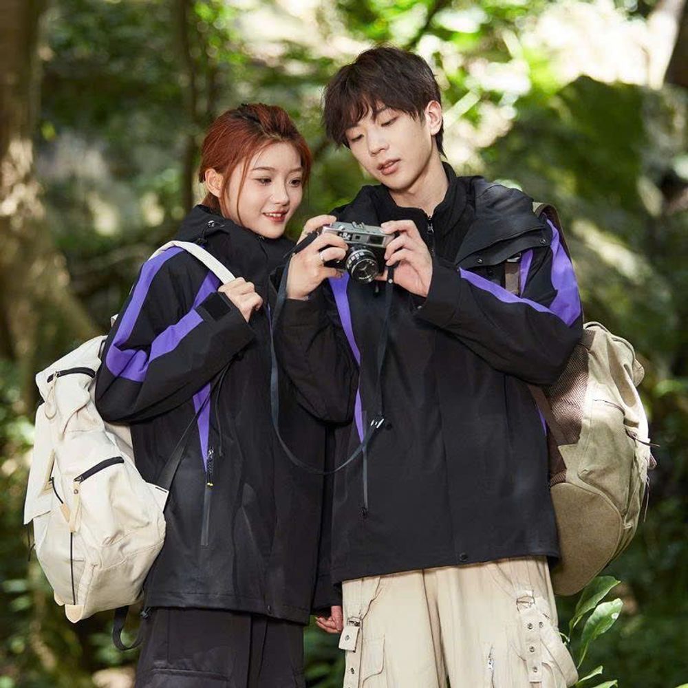 Áo khoác dù nam nữ cặp đôi rất đẹp, sành điệu
