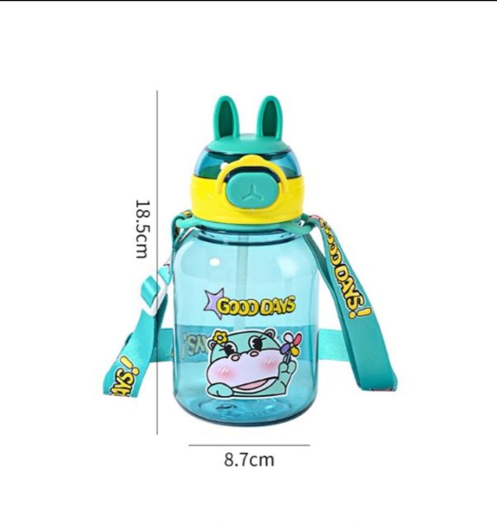 Nhựa_9167 Bình nhựa 600ml tai gấu good day (THÙNG 80C)