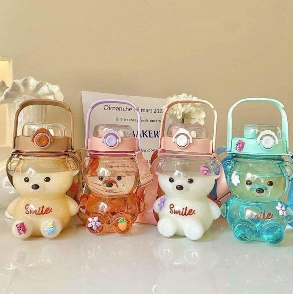 Bình Nhựa Gấu (THÙNG 50C)