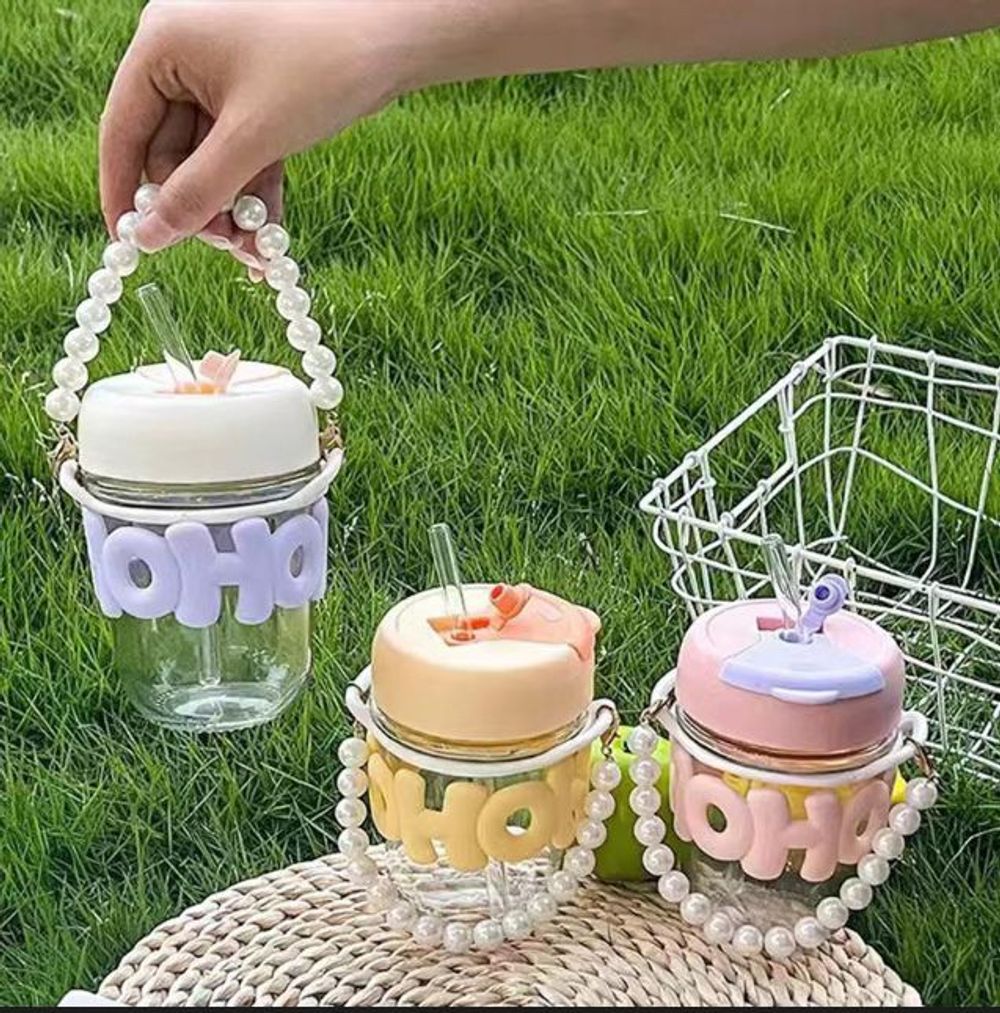 Cốc thủy tinh bọc da HOHO (THÙNG 70C)