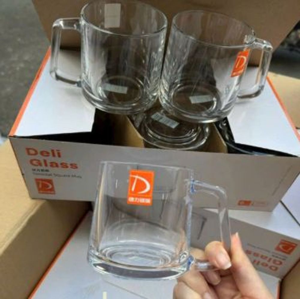 Cốc Thủy Tinh Quai TZ401 350ML ( THÙNG 36C )