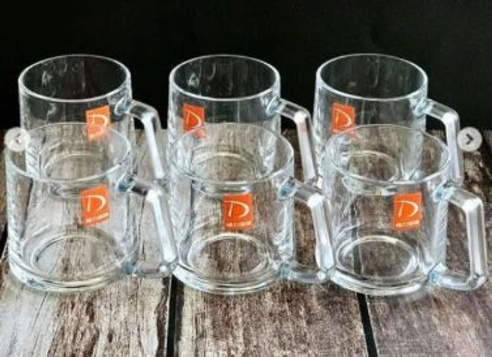 Cốc Thủy Tinh Quai TZ401 350ML ( THÙNG 36C )