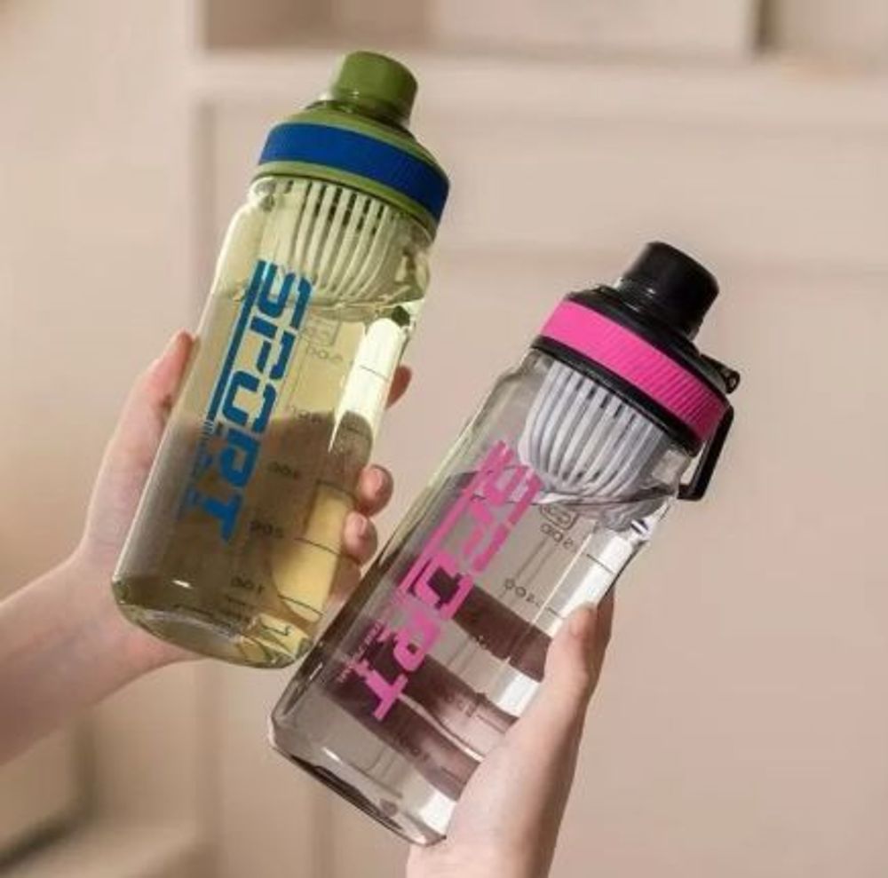 Bình nhựa thể thao lọc trà 750ML (THÙNG 60C)