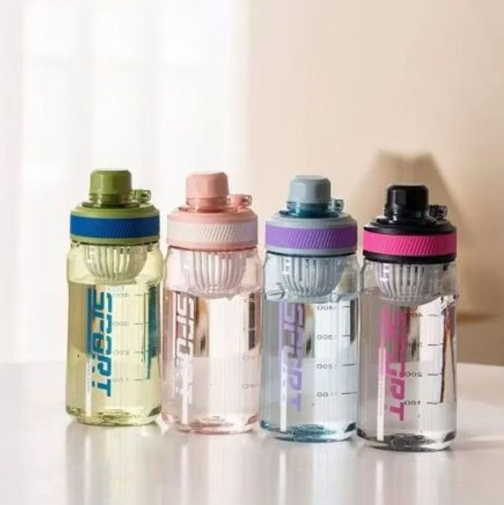 Bình nhựa thể thao lọc trà 750ML (THÙNG 60C)