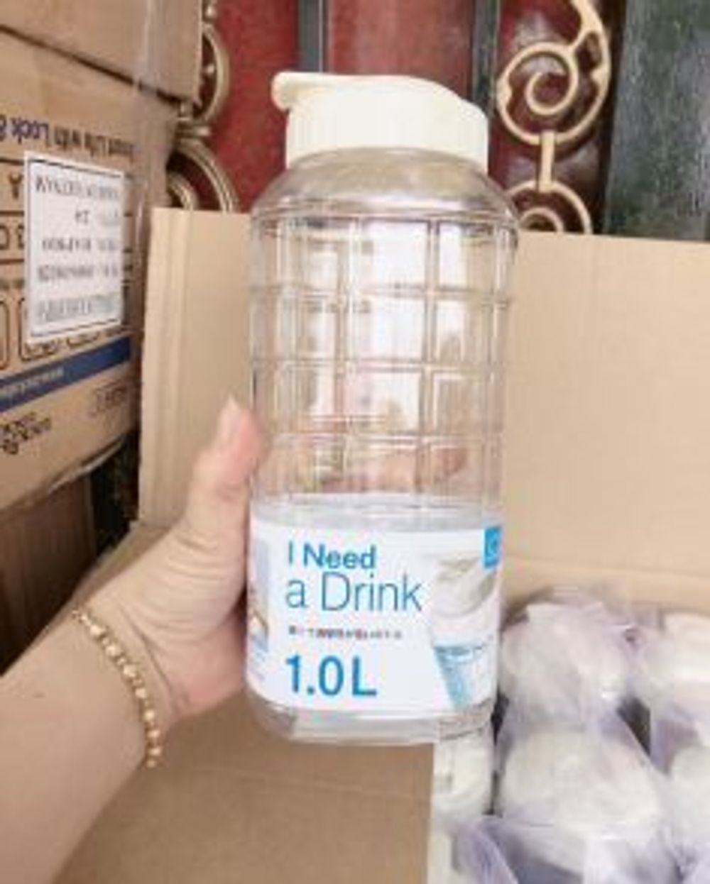BÌNH NHỰA LOCK 1000ML (THÙNG 24C)