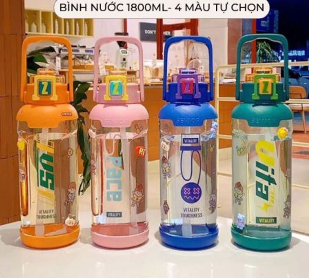Bình nhựa Z 1800ml (THÙNG 50C)