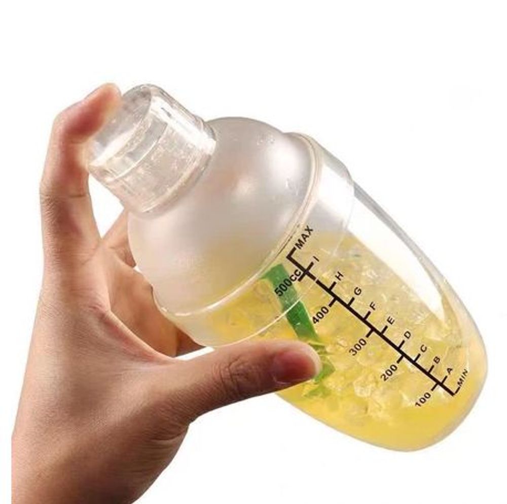 Bình nhựa lắc pha chế 530ml (THÙNG 96C)