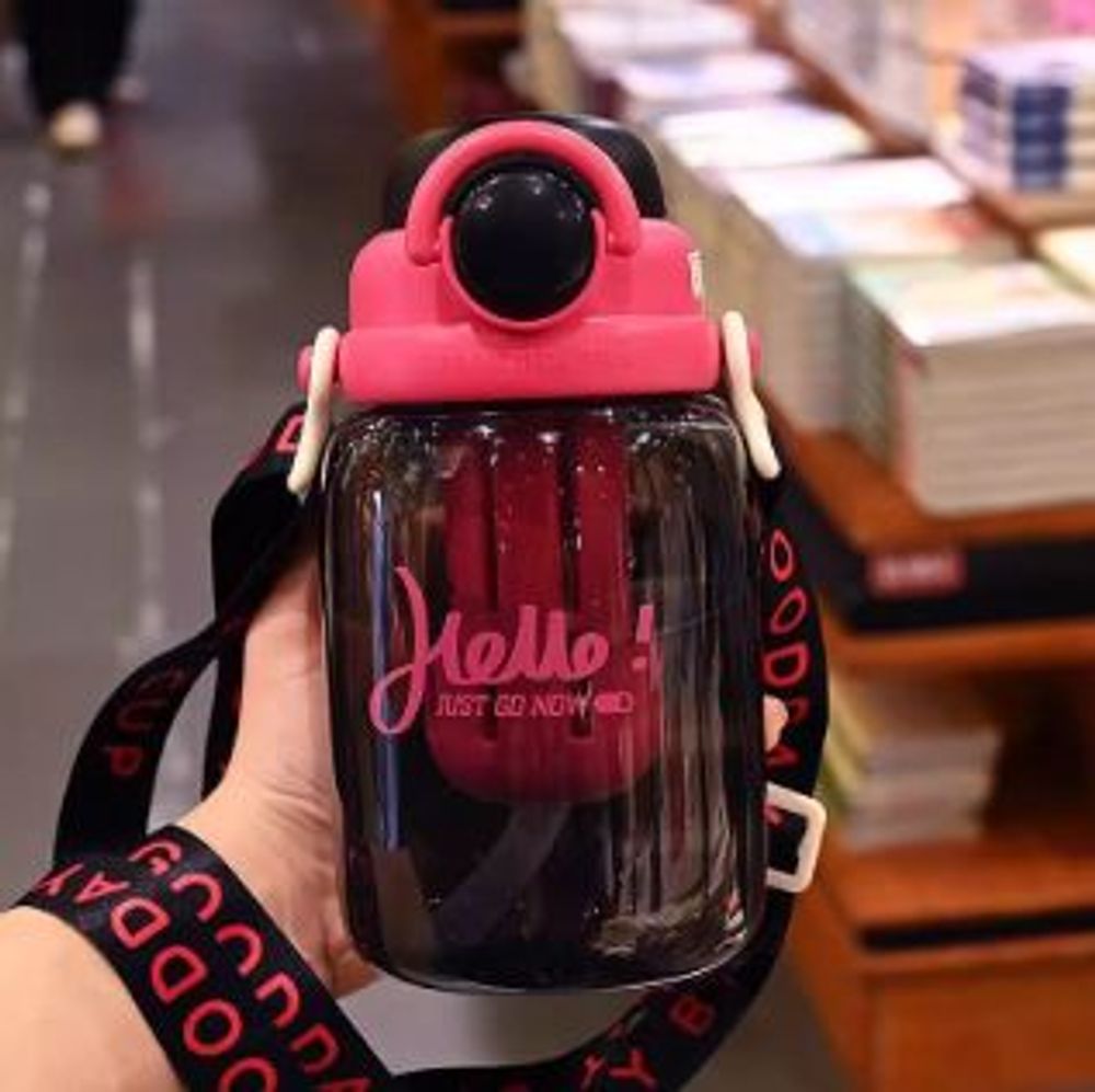 Bình nhựa AKN bình nước nhựa hello gấu (THÙNG 60C)