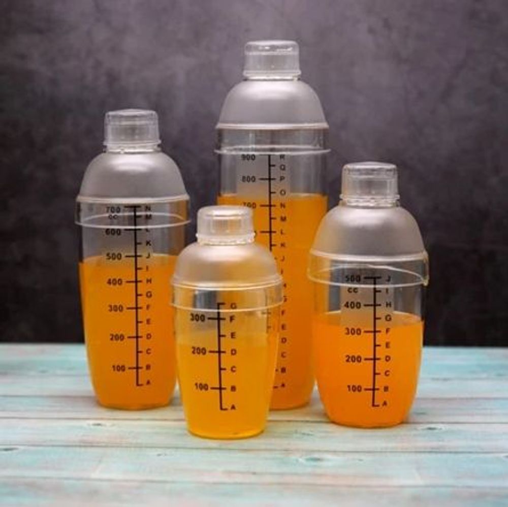 Bình nhựa lắc pha chế 350ml (THÙNG 60C)