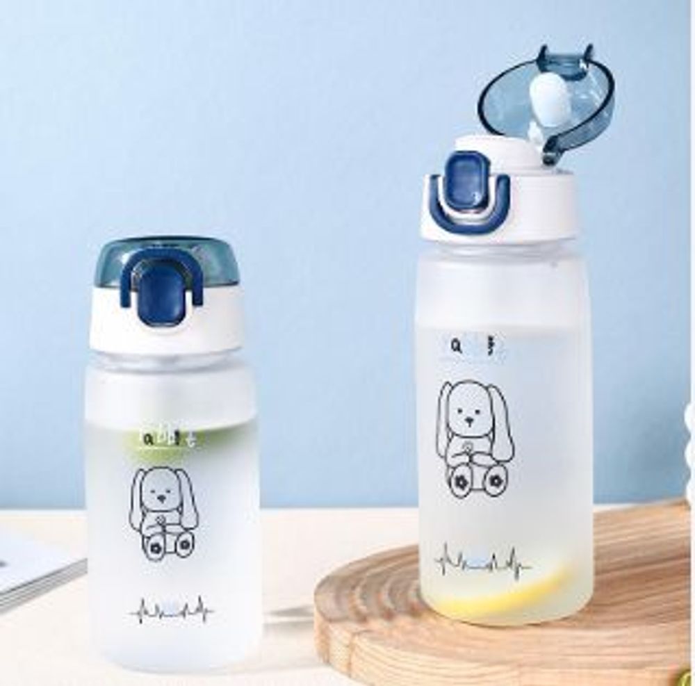 Bình nhựa AKN bình nước nhựa rabit nhám 650ML (THÙNG 60C)