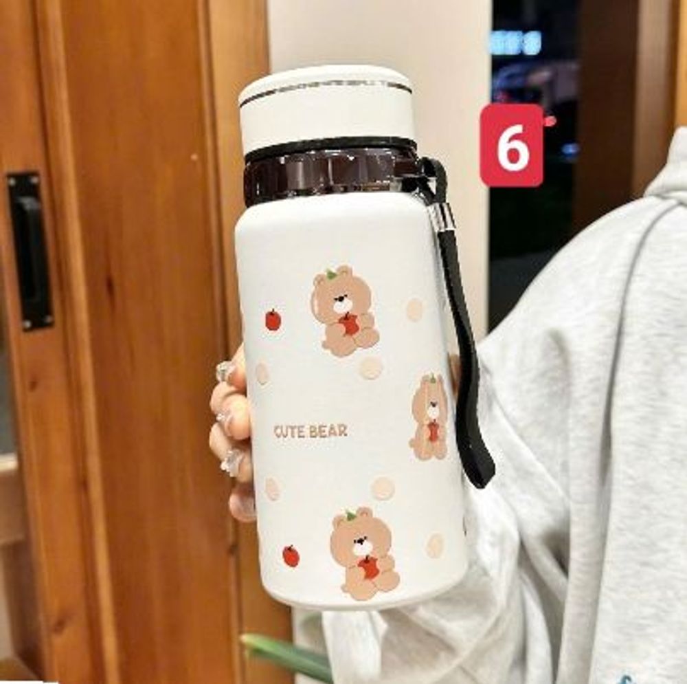 BGN Bình Giữ Nhiệt Hoạt Hình Bear 800ml ( THÙNG 50C )