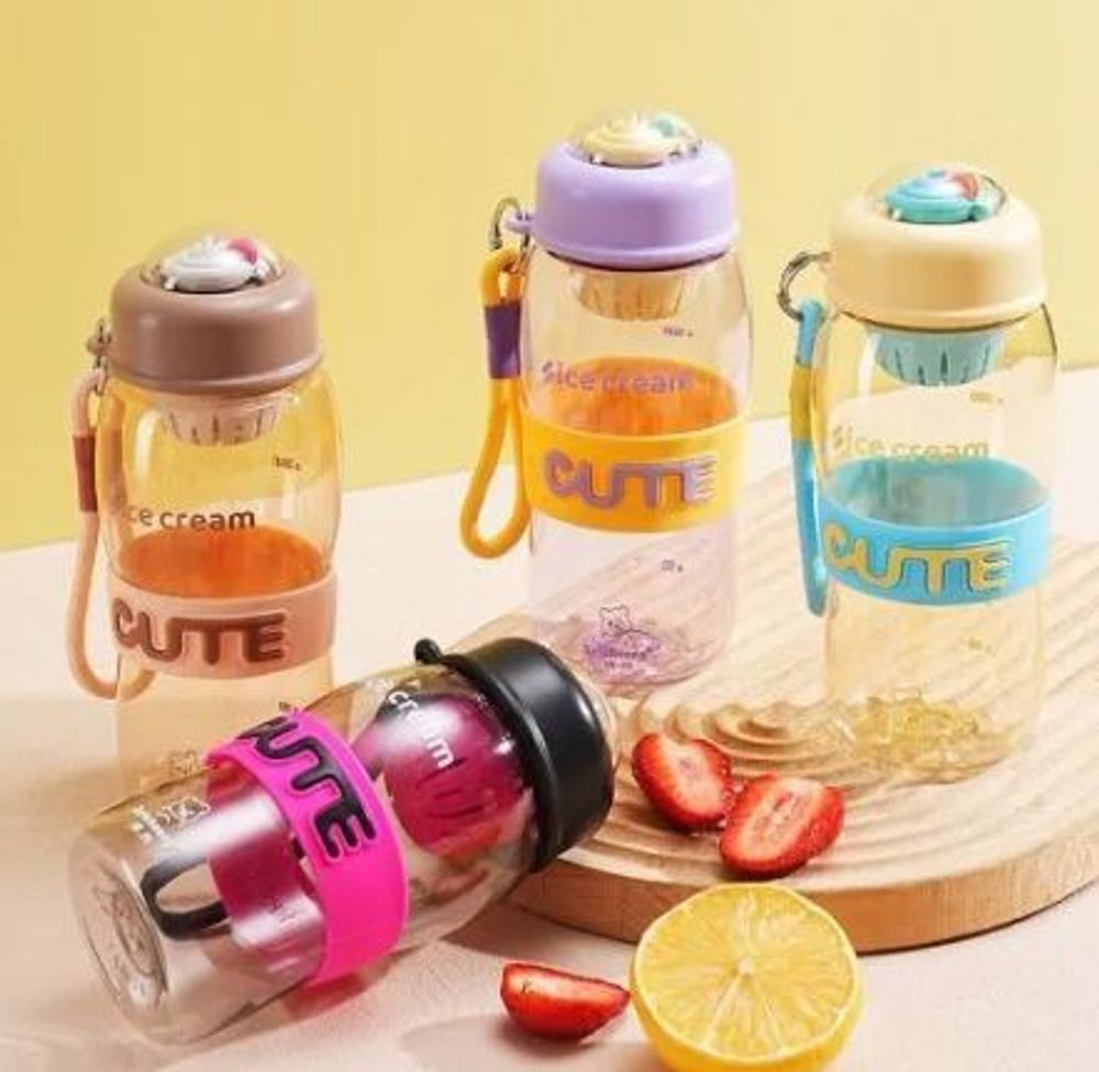 Bình nhựa AKN bình nước nhựa ice cream (THÙNG 80C)