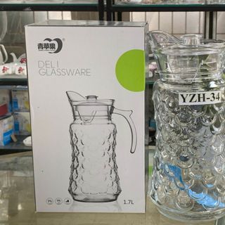 CA THỦY TINH ĐỰNG NƯỚC 1.5L - BÌNH THỦY TINH ĐỰNG NƯỚC 1,5L