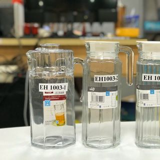 Bình Nước Thủy Tinh Sọc 1.1L