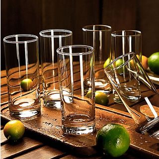 Bộ 6 cốc ống thủy tinh cafe 275ml