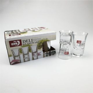 Bộ 6 ly uống rượu thủy tinh đế cao Bộ 6 ly uống rượu thủy tinh đế cao