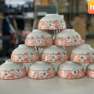 Bát ăn cơm hoa 4D Bát ăn cơm hoa 4D