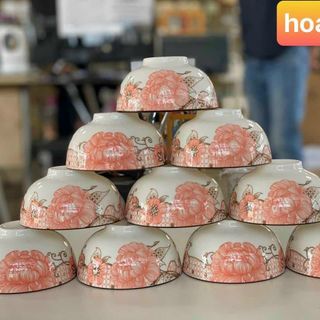 Bát ăn cơm hoa 4D Bát ăn cơm hoa 4D