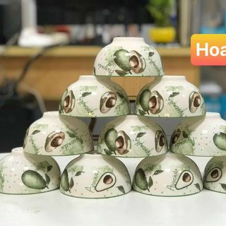 Bát ăn cơm hoa 4D Bát ăn cơm hoa 4D