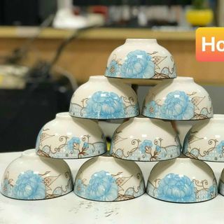 Bát ăn cơm hoa 4D Bát ăn cơm hoa 4D