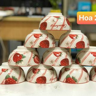 Bát ăn cơm hoa 4D Bát ăn cơm hoa 4D