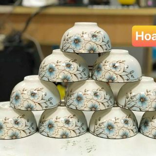 Bát ăn cơm hoa 4D Bát ăn cơm hoa 4D
