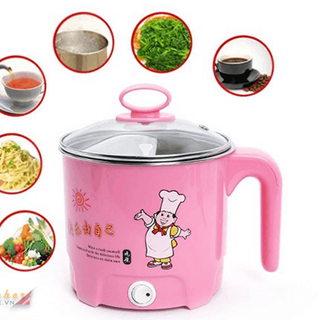 Ca nấu mì, ăn lẩu đa năng mini ( loại không xửng ) Ca nấu mì, ăn lẩu đa năng mini ( loại không xửng )