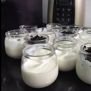 Hũ thủy tinh làm sữa chua, caramen 200ml ( hũ béo)