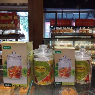 Lọ Đựng Gia Vị Bằng Thủy Tinh Có Gioăng Hình Lục Giác Cao Cấp Tiện Dụng 900ml Lọ Đựng Gia Vị Bằng Thủy Tinh Có Gioăng Hình Lục Giác Cao Cấp Tiện Dụng 900ml