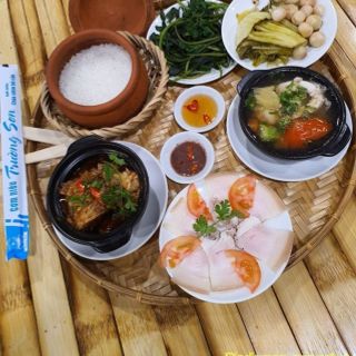 Nồi đất 6 inch ( đường kinh 16cm ) dày dặn Nồi đất 6 inch ( đường kinh 16cm ) dày dặn