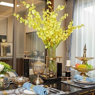 Khay mứt để hoa quả thuỷ tinh 2 tầng cao cấp Khay mứt để hoa quả thuỷ tinh 2 tầng cao cấp